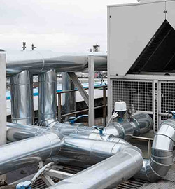 Chiller Piping Plant room Equipment Installation img 2